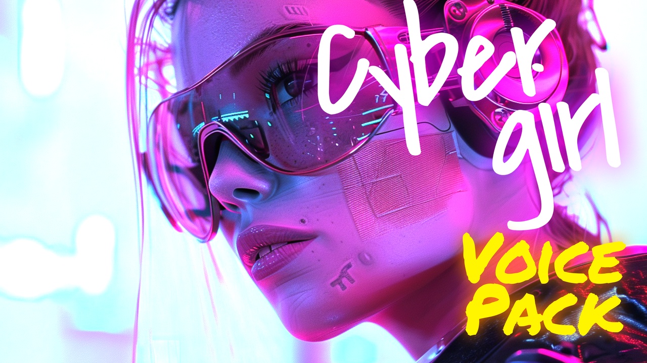 File multimediali per l'articolo Cyber Girl Voice Pack: 1