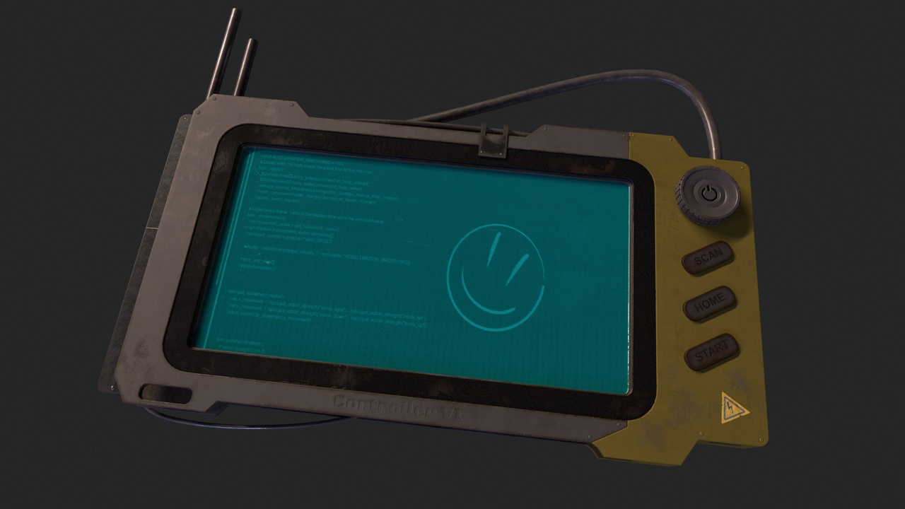 SciFi Device Controller V1 Low-poly 3D model | Fab
