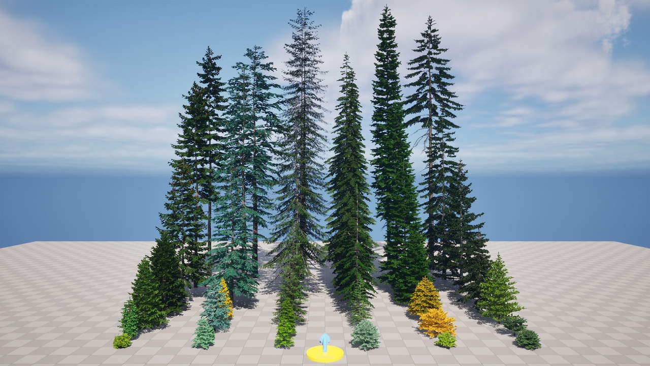 Media 1 for listing AB3D Plants - Volume 9 Firs 42 types