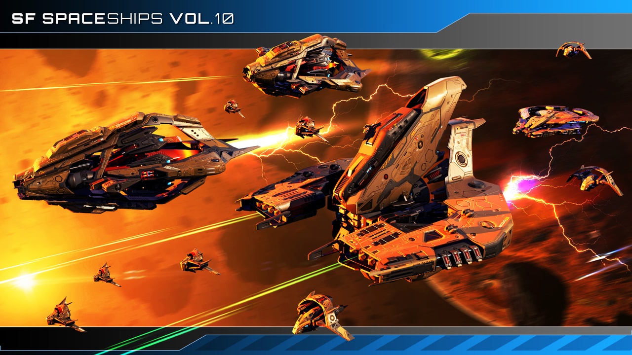Media 1 for listing Spaceship Pack 10