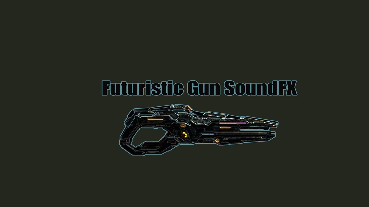 Media 1 for listing Futuristic Gun SoundFX