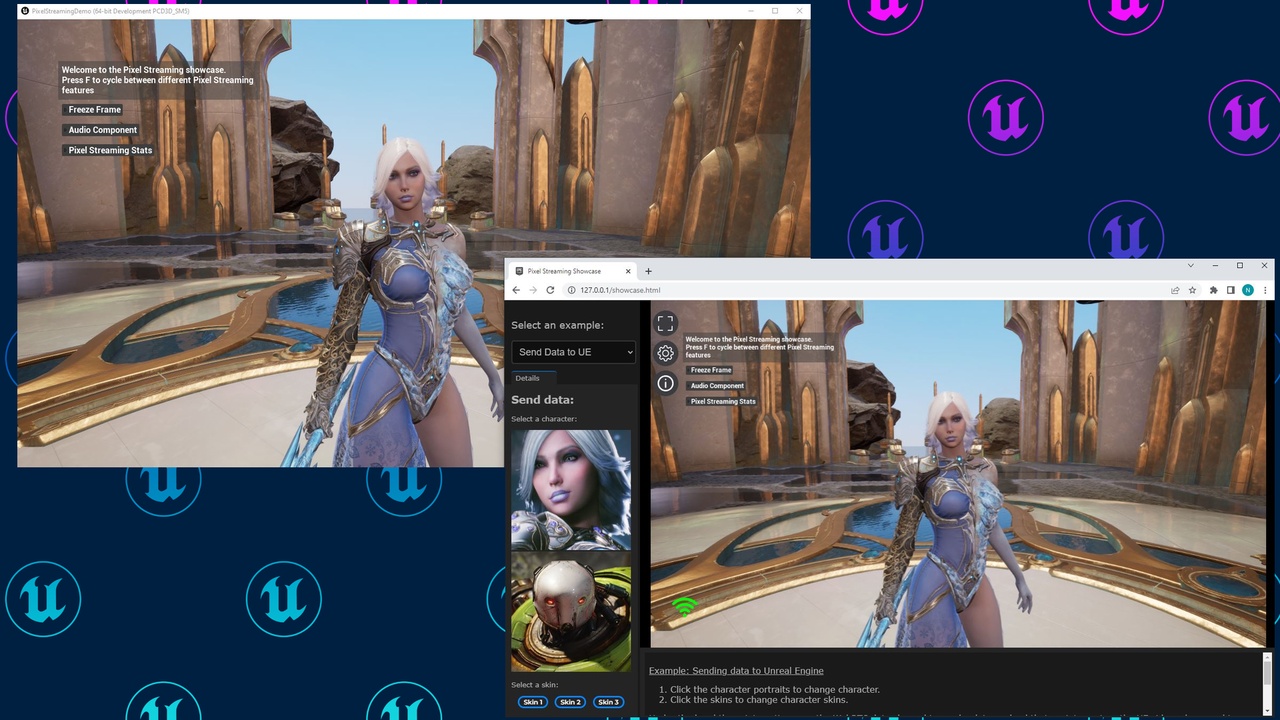 Media 1 for listing Pixel Streaming Demo