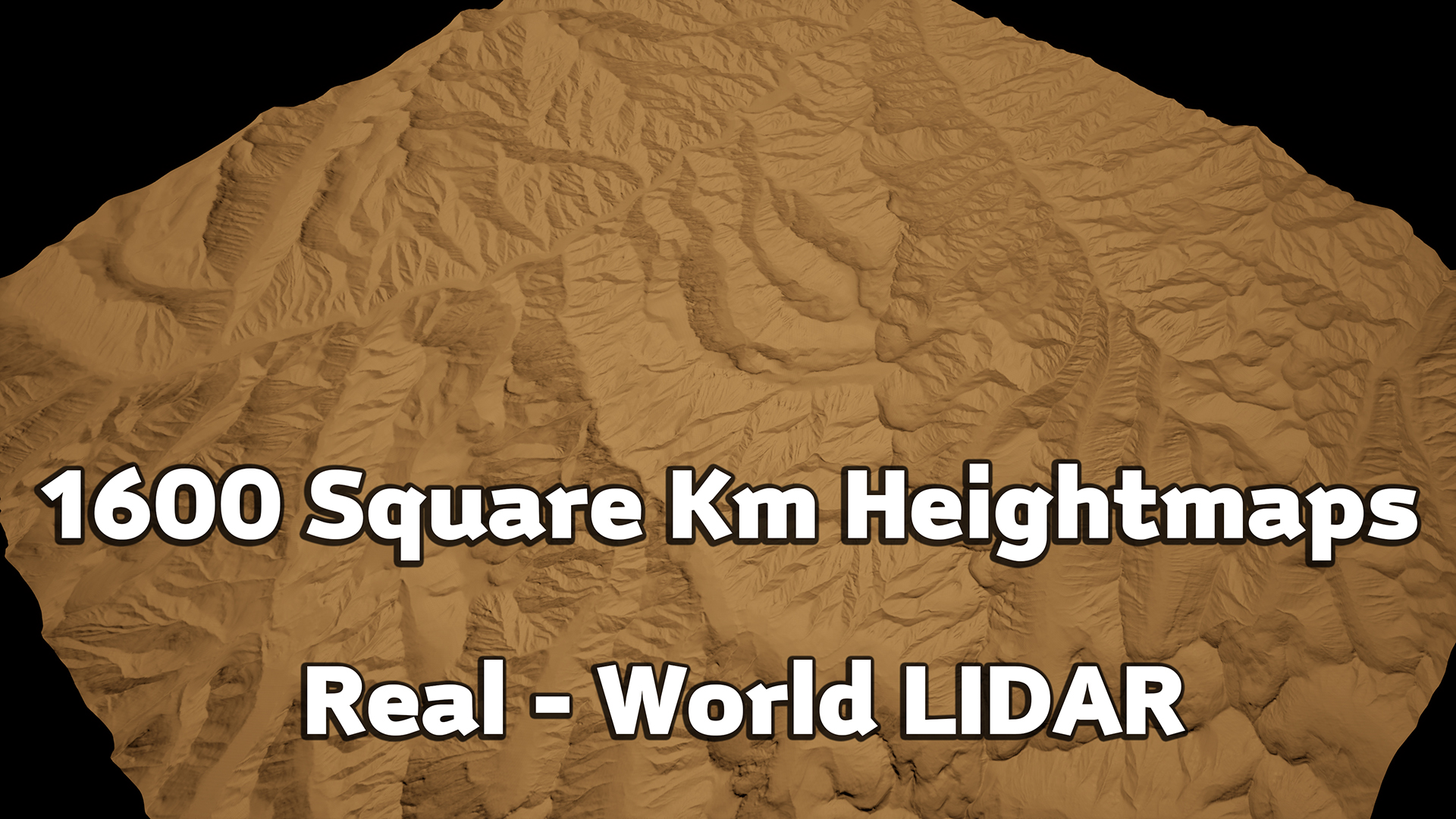 Enormous Real-World USA Heightmaps - 4k | Fab