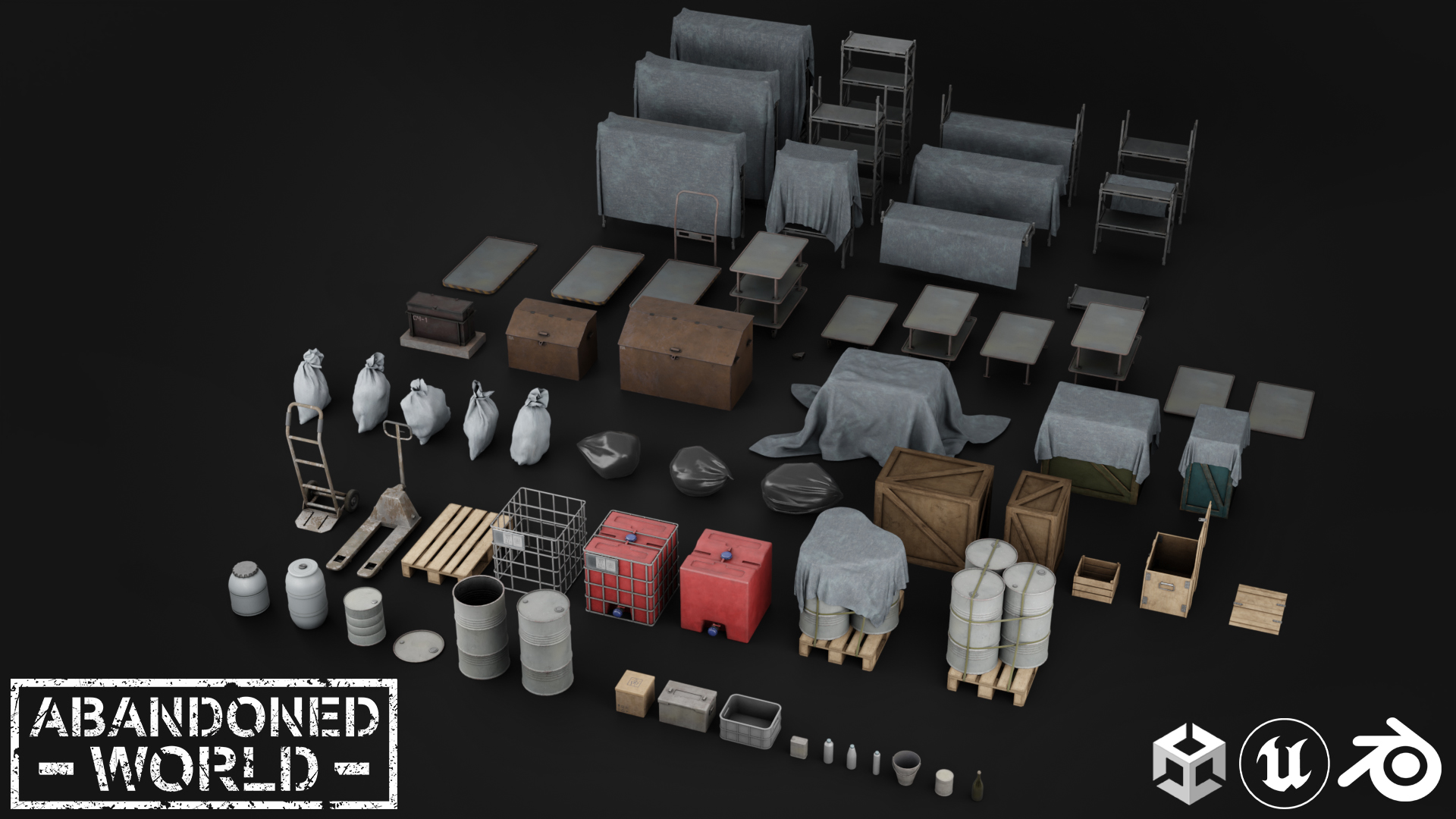 Warehouse Props Pack | Fab
