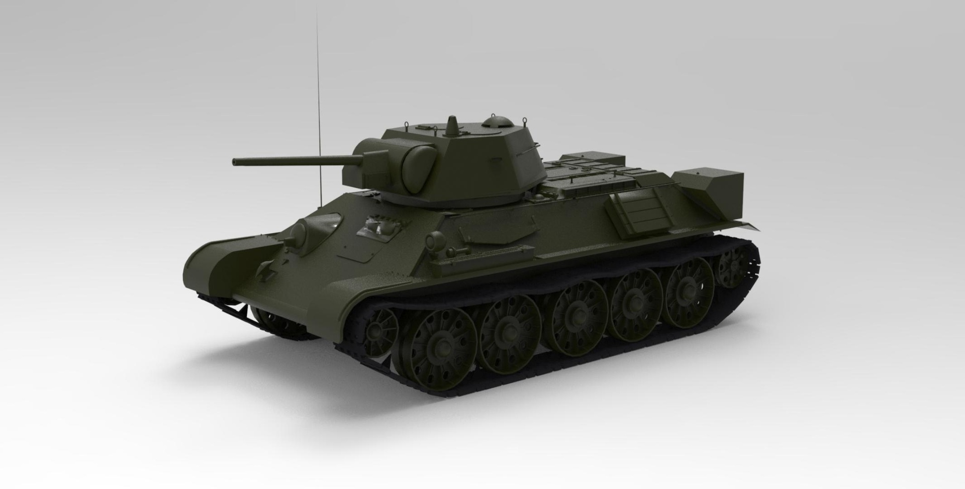 Media 1 for listing tank T-34