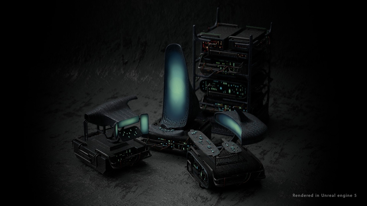 Media 1 for listing Vintage SciFi Pack VOL 9 Server computers