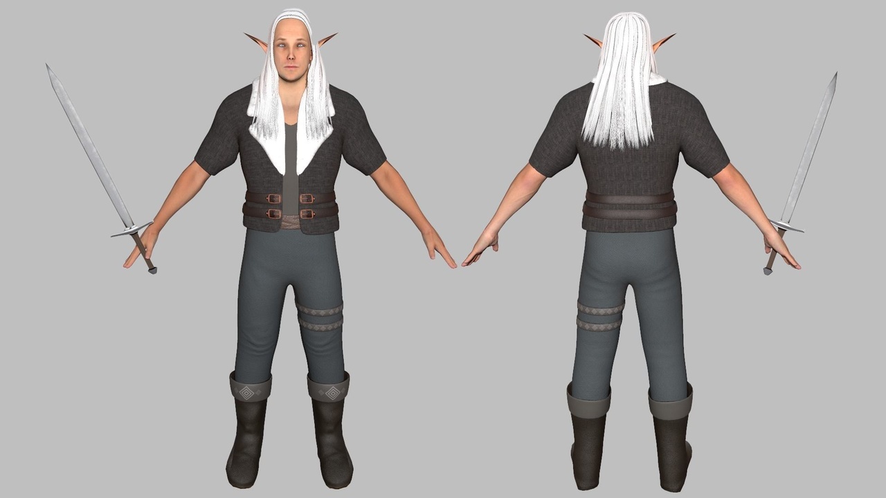 Media 1 for listing Elf hunter