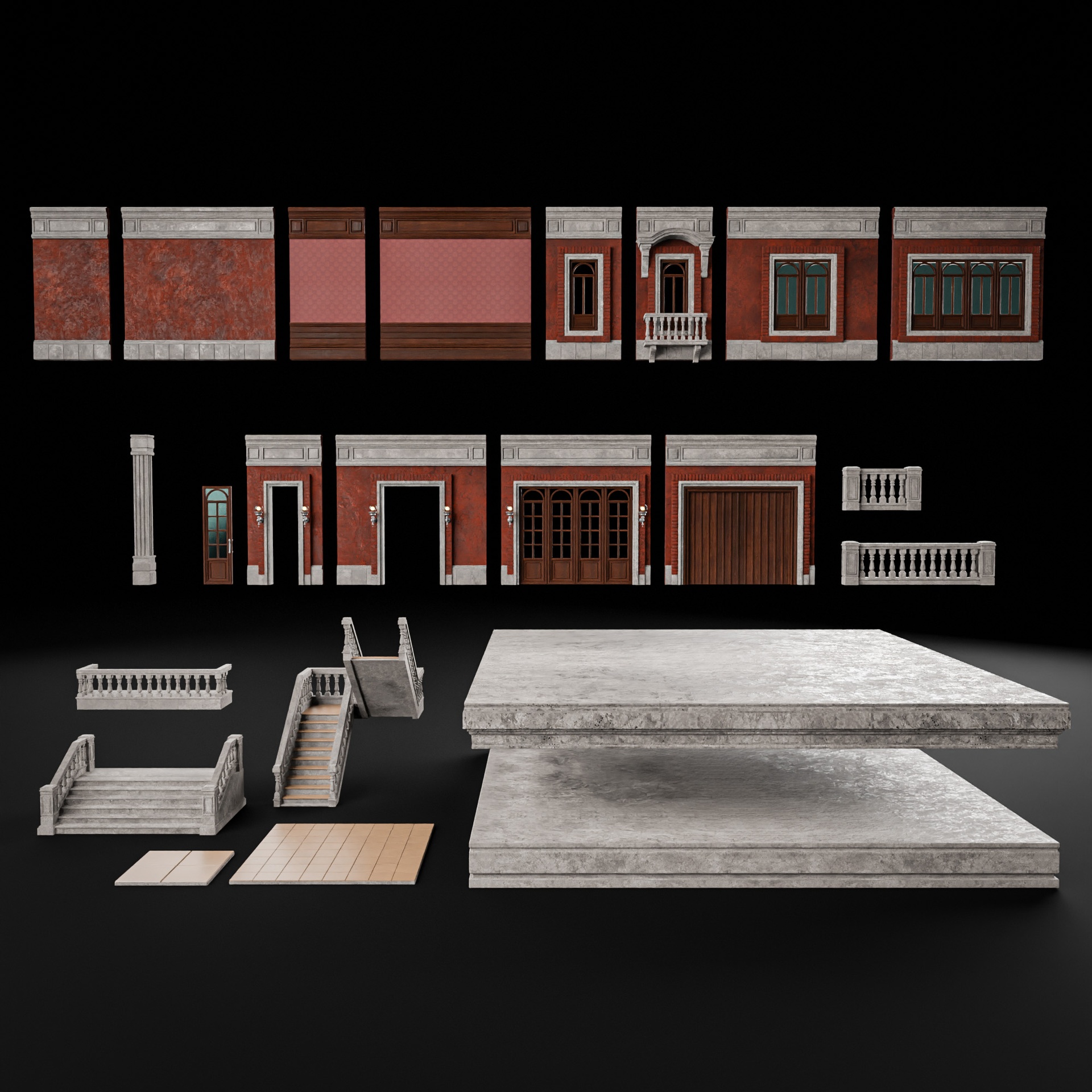 Media 1 for listing MODULAR WALL INTERIOR EXTERIOR KIT 06