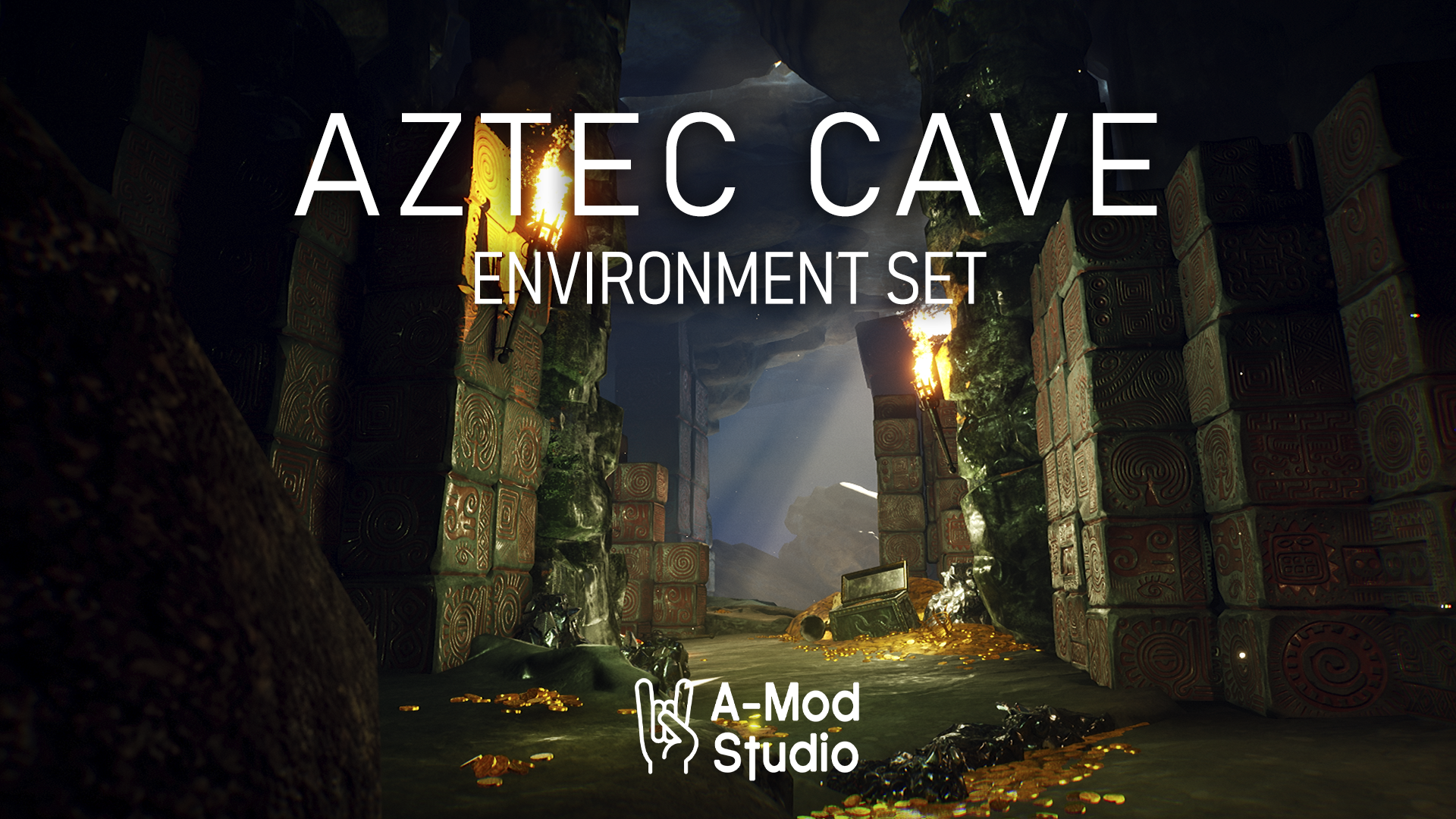 Aztec Cave Environment Set | Fab