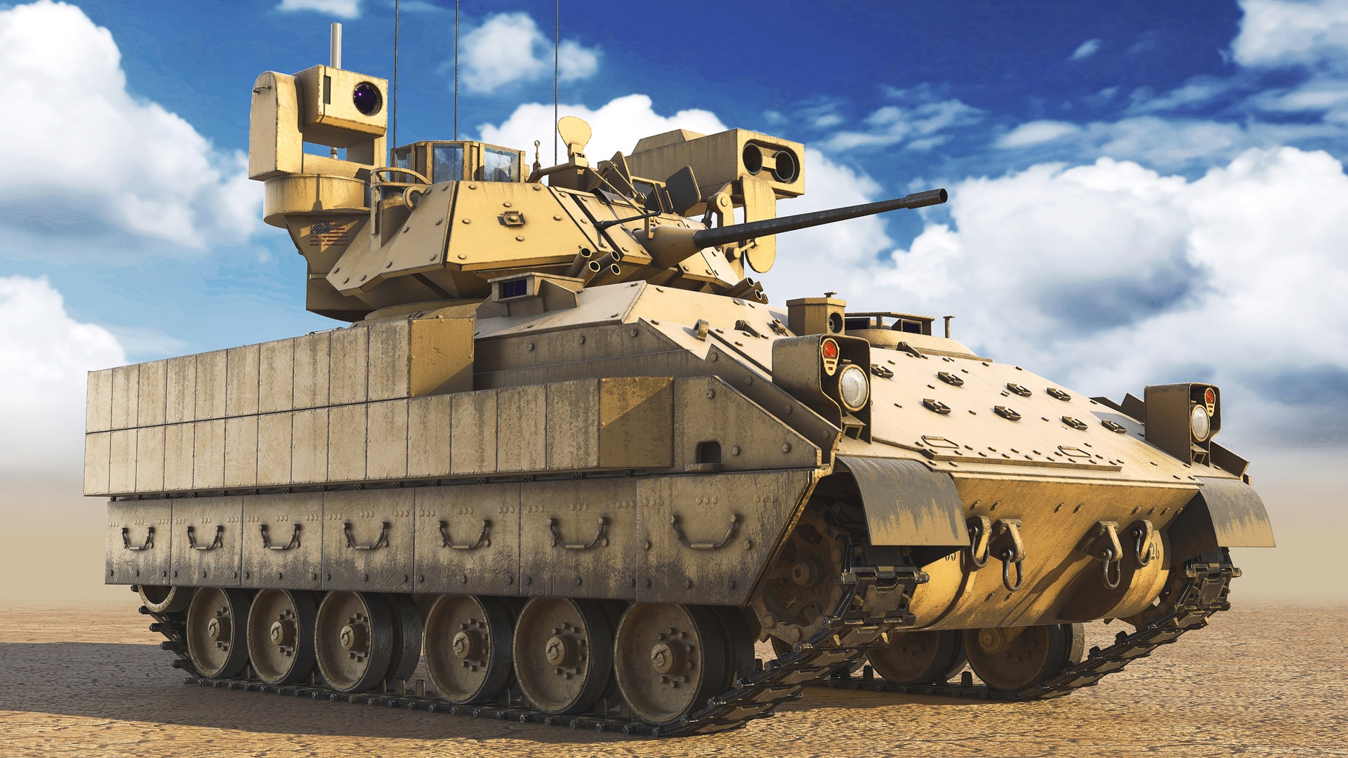 Media 1 for listing Bradley M2A3 Tank Desert PBR