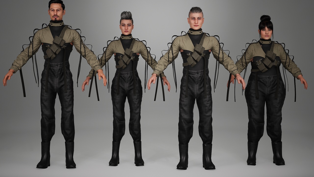 Media 1 for listing Streetwear Parametric Outfit 10