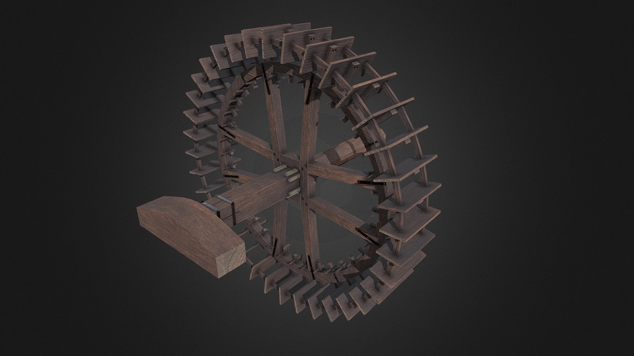 Media 1 for listing Water Wheel
