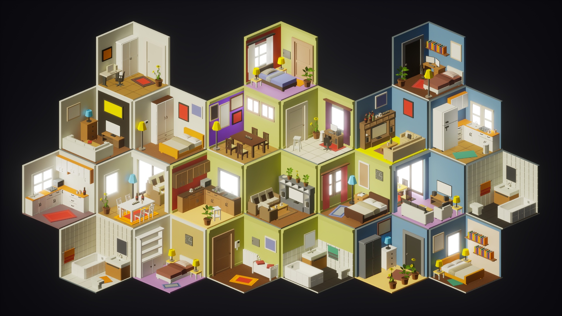 Isometric - Interiors