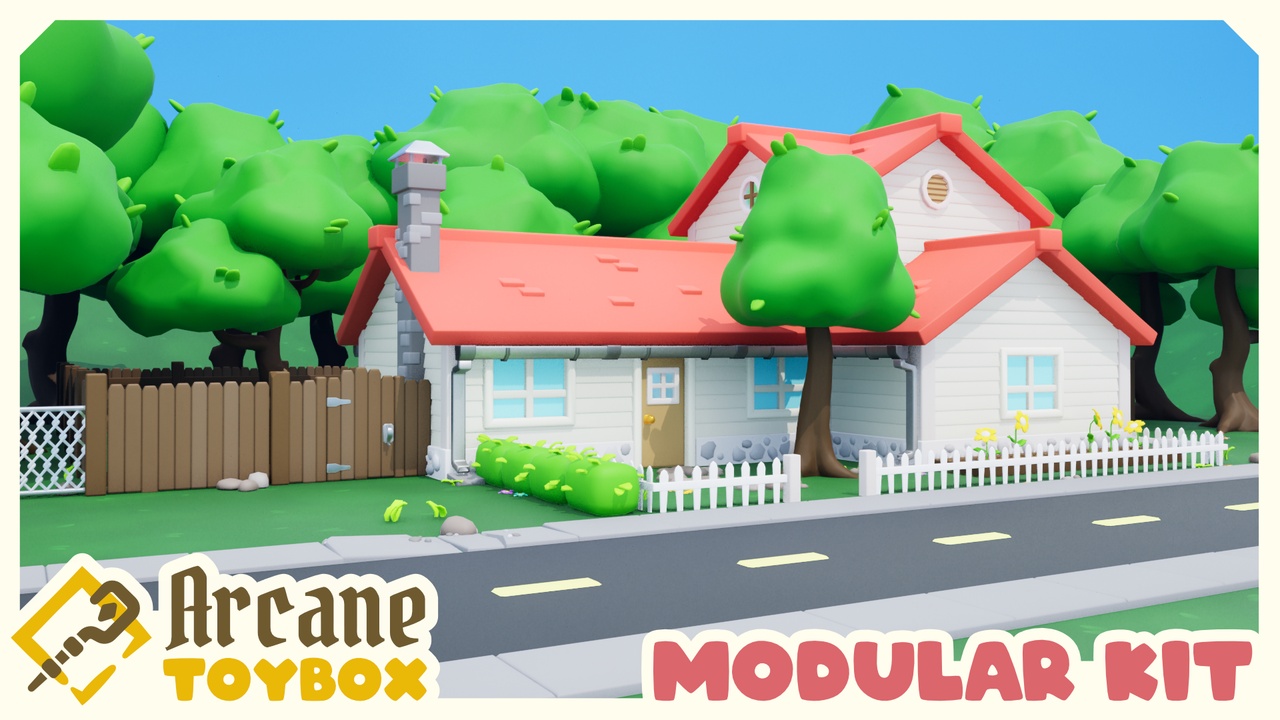 Media 1 for listing Stylized Modular Neighborhood Kit