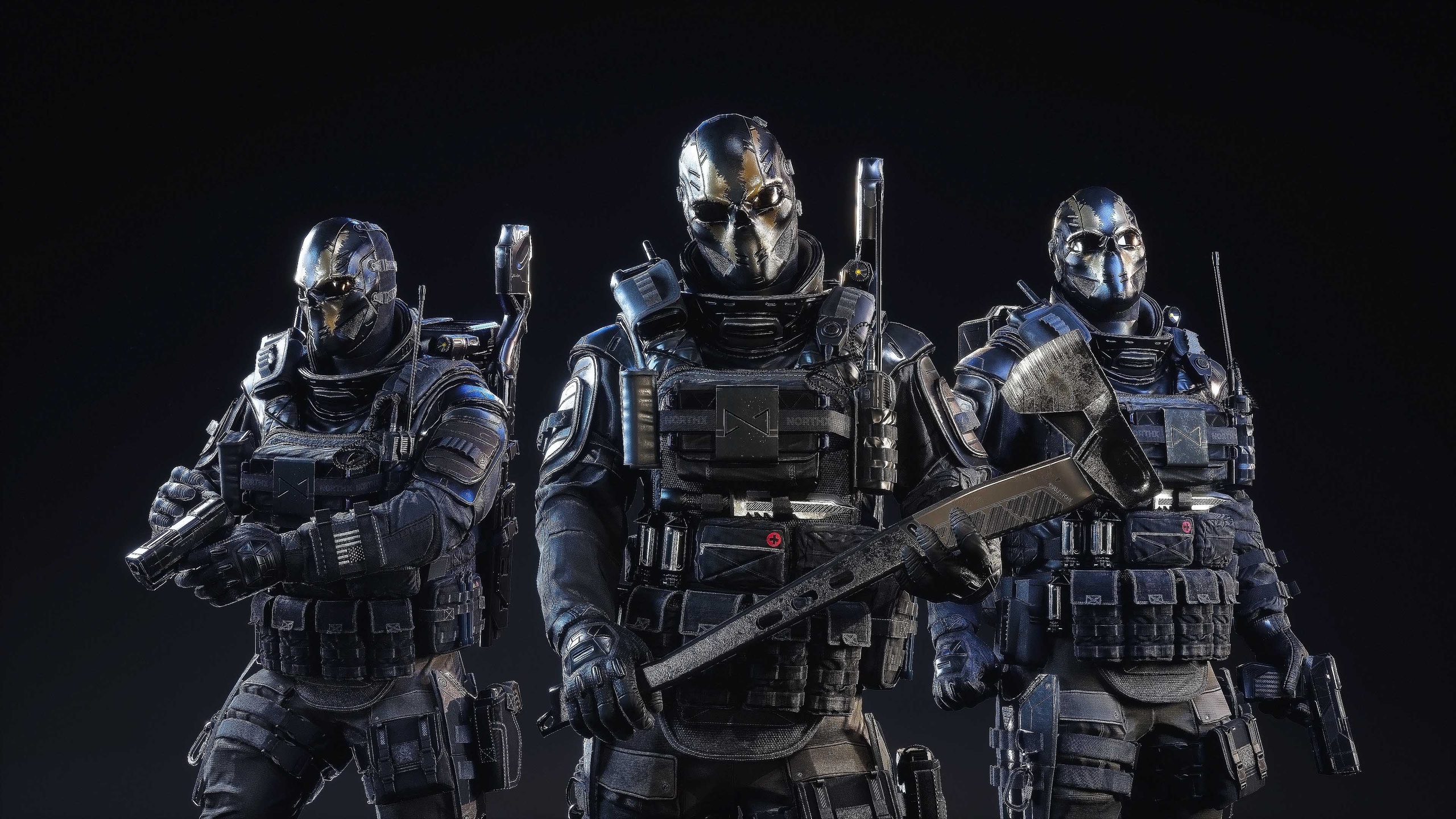 Media 1 for listing Masked Soldier Character - Rigged