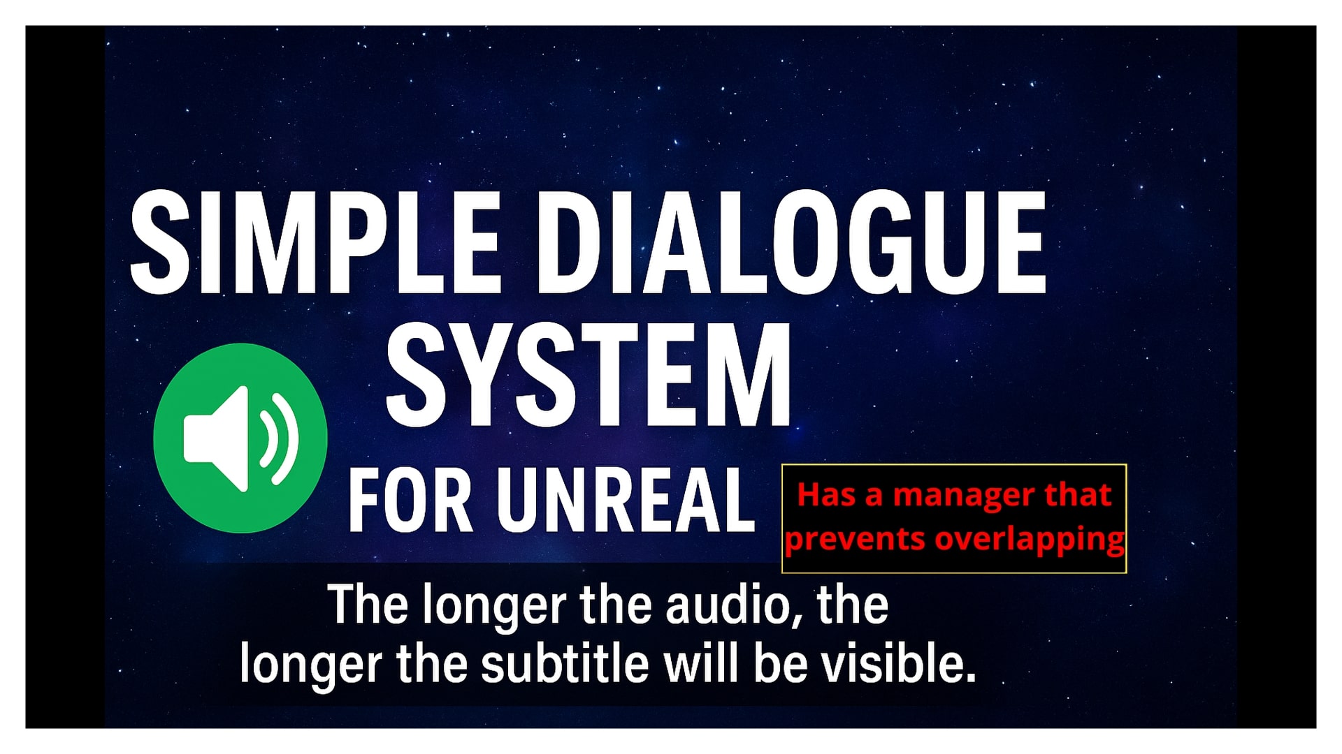 Simple Dialogue System | Fab