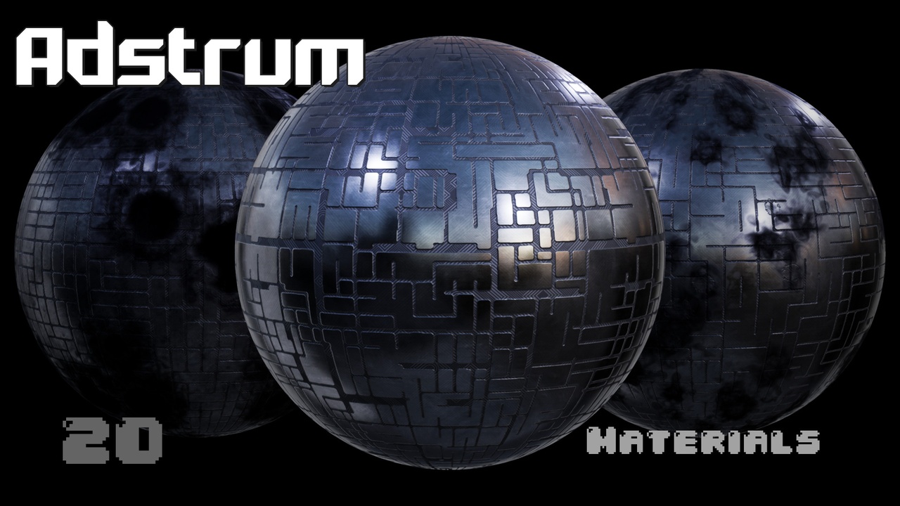 Media 1 for listing Adstrum - Scifi Materials Pack