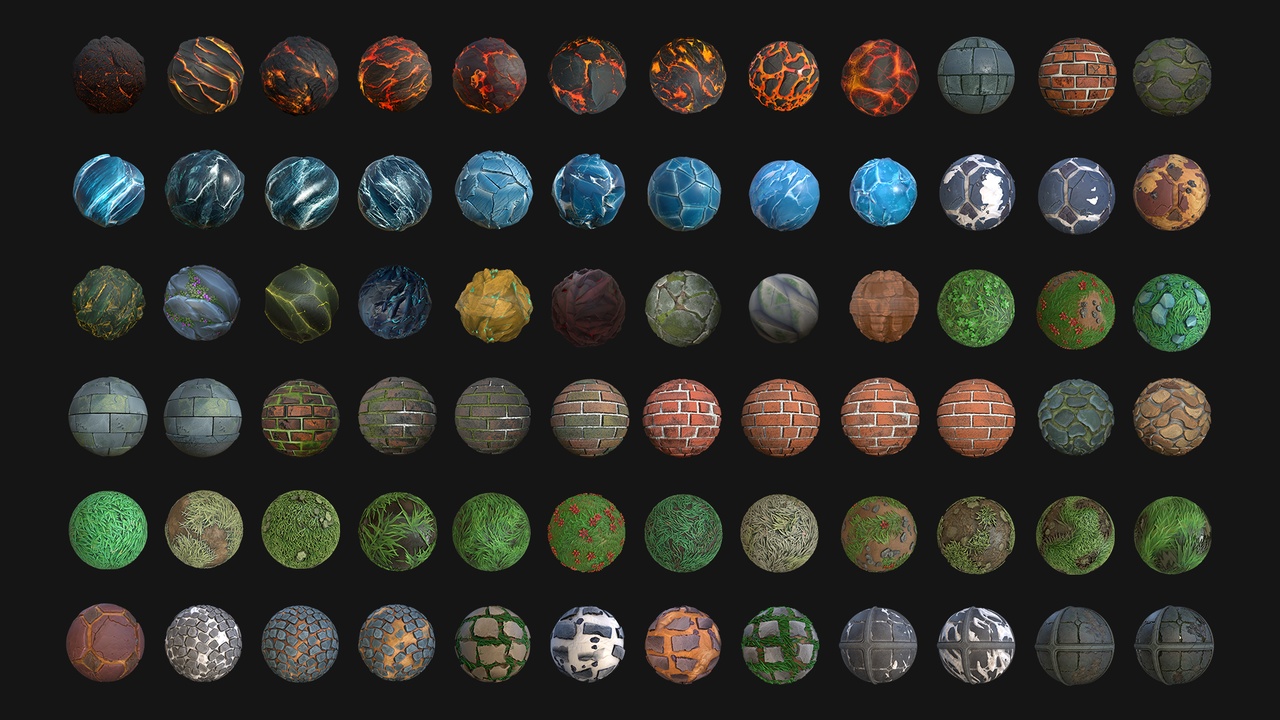 File multimediali per l'articolo Super Pack Textures: 1