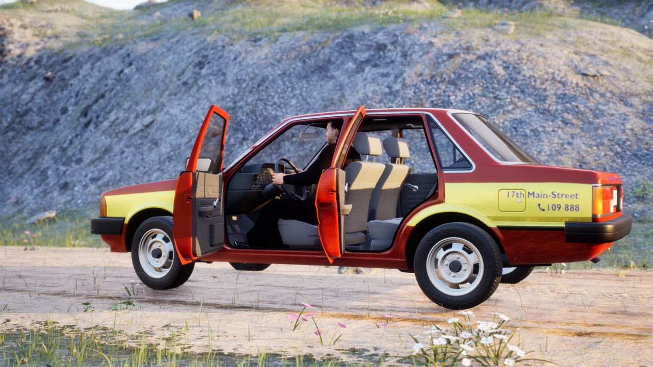 1980s Sedan Car