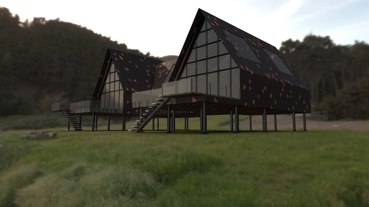 Media 1 for listing Combined Modern Twin House Consept