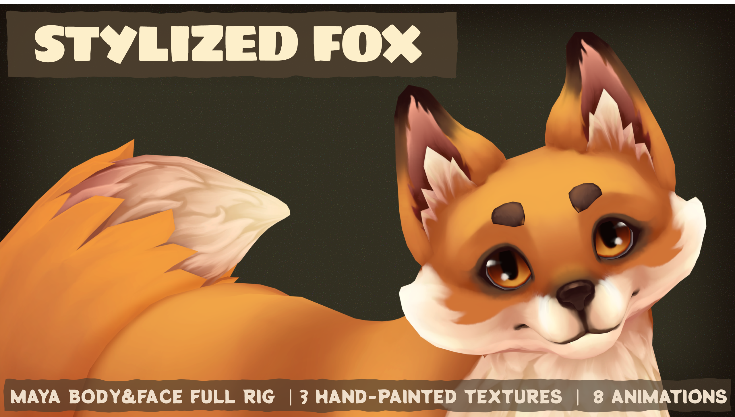 Stylized Fox | Fab