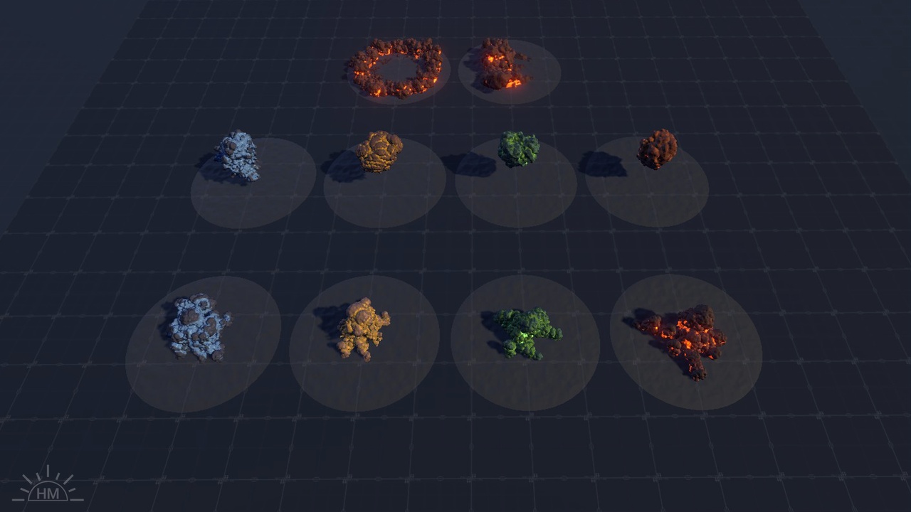 Stylized Explosion FX Pack | Fab