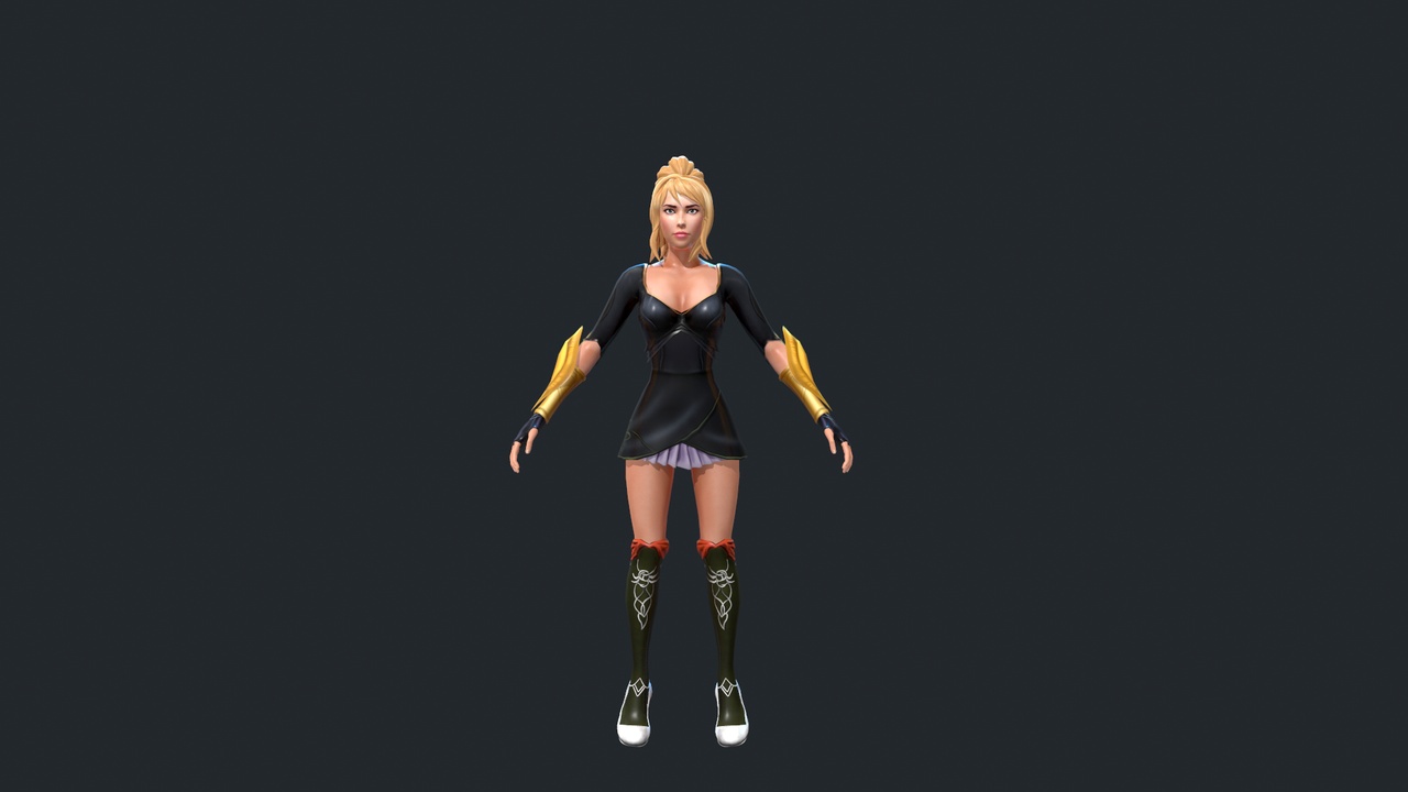 Media 1 for listing Female Mannequin Character