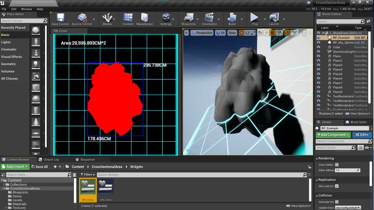 Média 1 pour l'article Cross Sectional Area