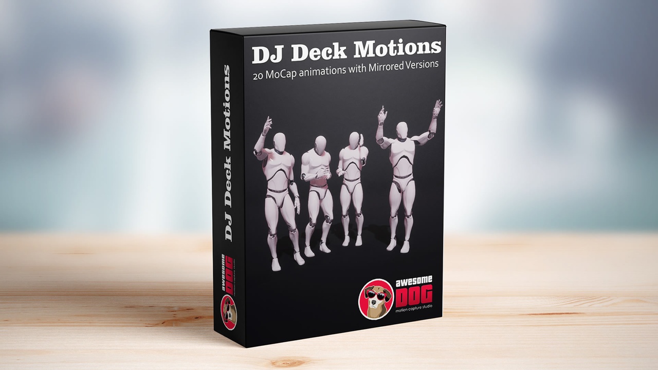 Media 1 for listing DJ Decks MoCap Motions