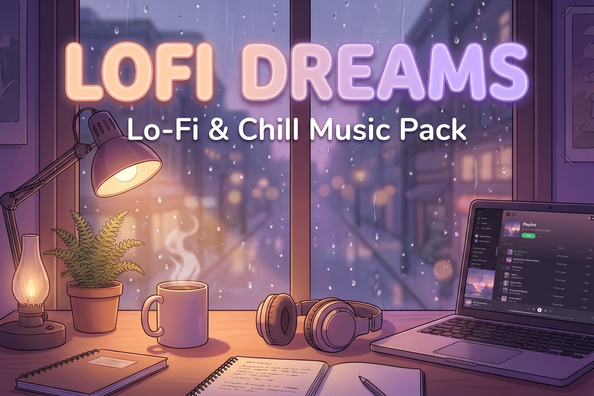 Media 1 for listing LoFi Dreams - Lo-Fi & Chill Music Pack