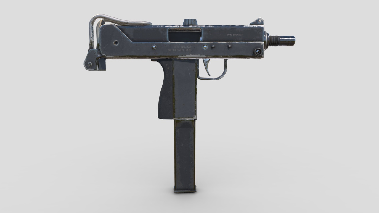 Media 1 for listing MAC-10 SMG - High Poly