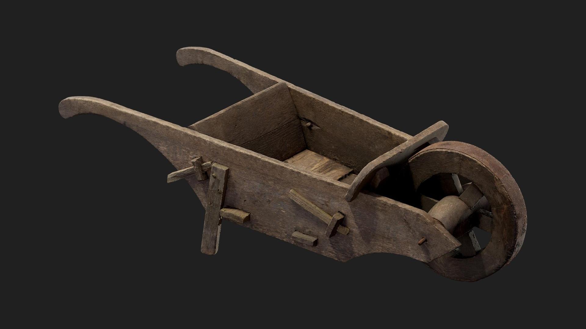 Wooden Wheelbarrow | Fab