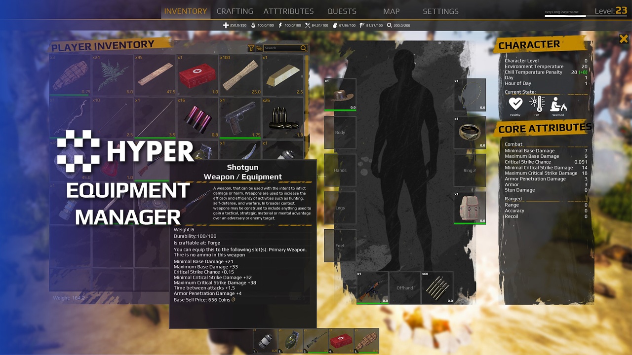 Media 1 for listing Hyper Equipment Manager v4