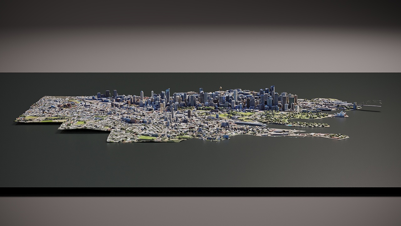 Media 1 for listing Sydney City low poly