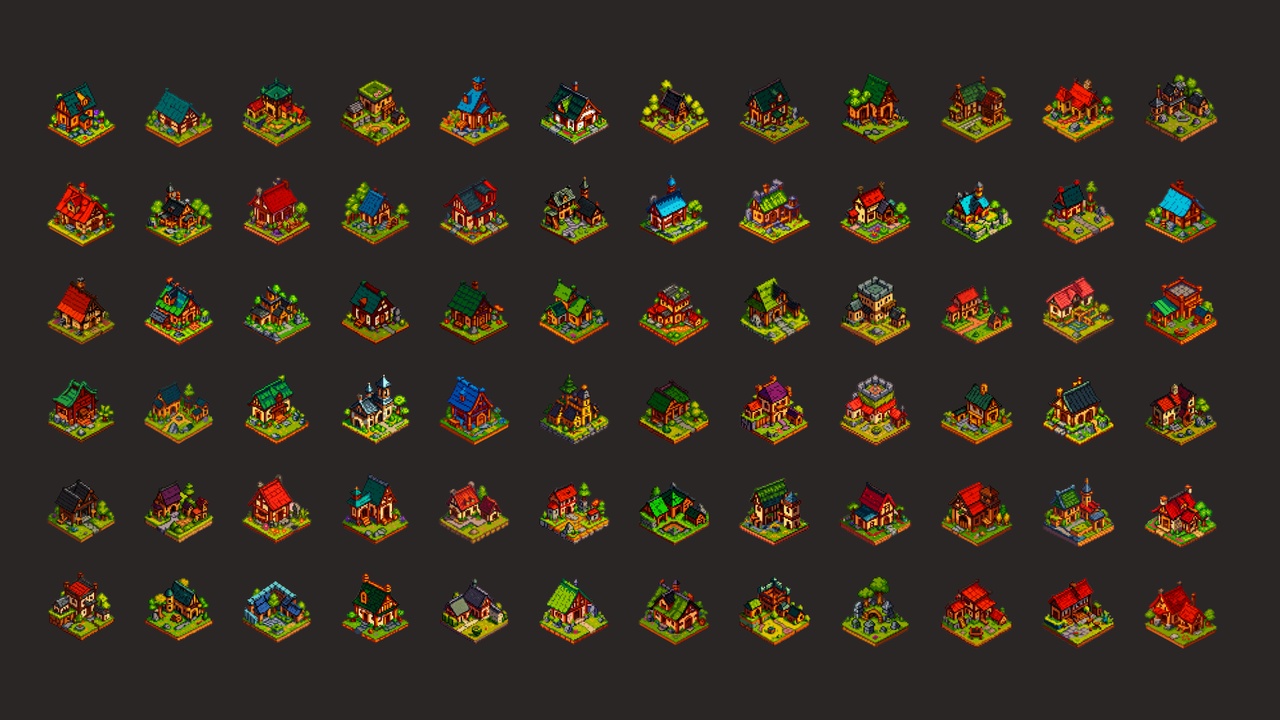 Media 1 for listing Pixel Isometric Village