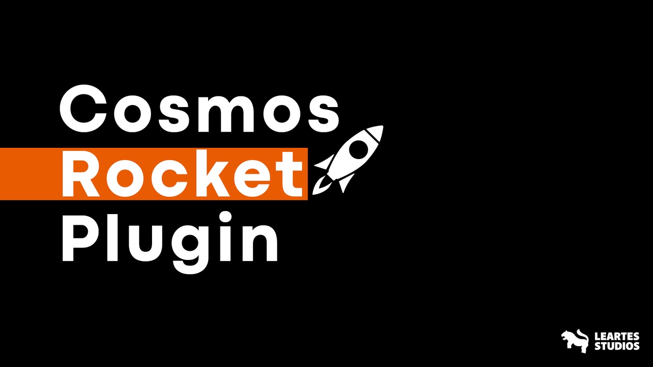 Media 1 for listing Cosmos Rocket Plugin (Drag and Drop, Free Plugin )