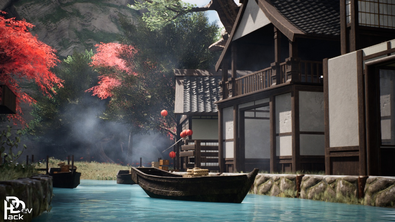 商品 Japanese Fishing Village 的媒体 1