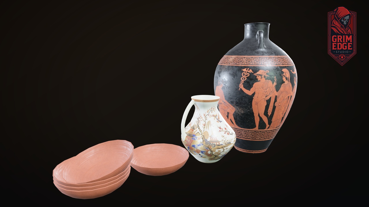 Media 1 for listing Medieval Pottery Pack