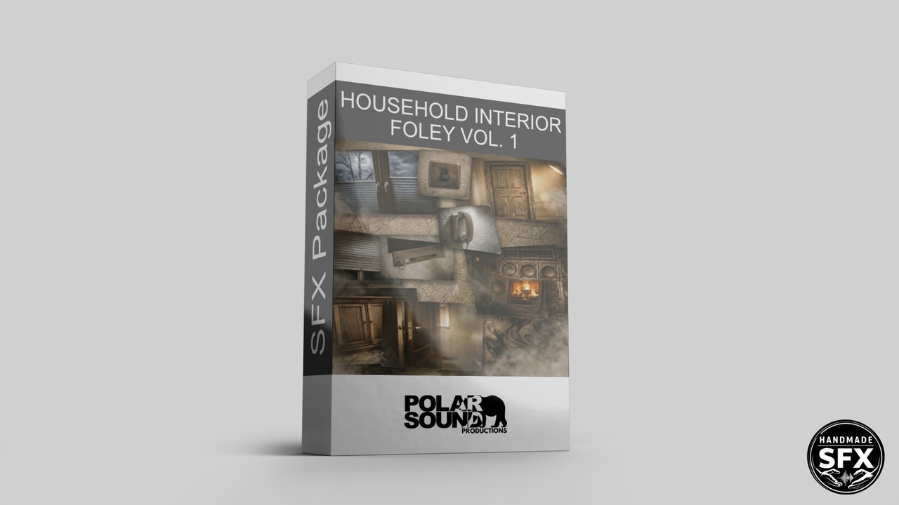 Media 1 for listing SFX Package - Household Interior Foley Vol. 1