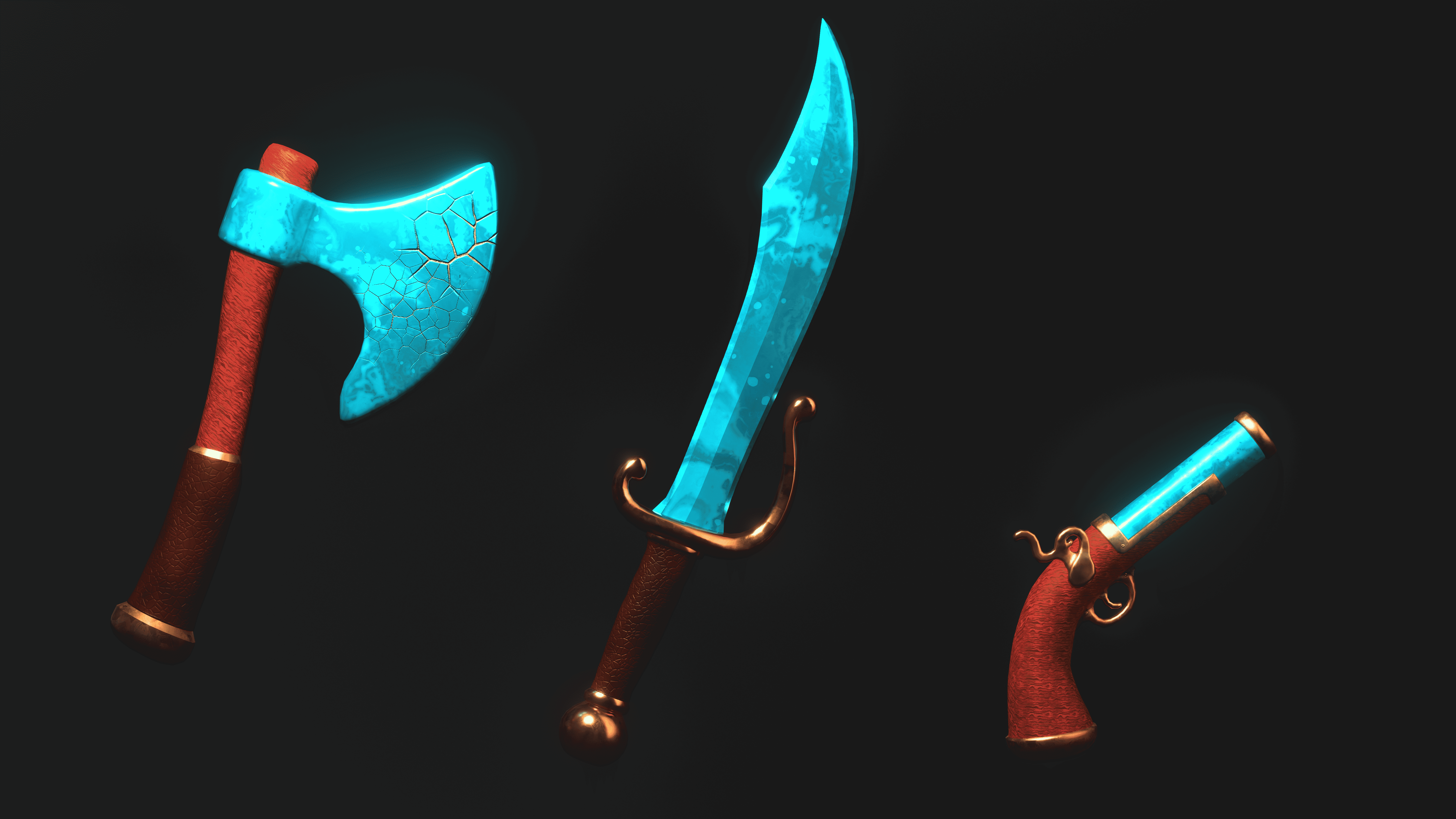 Stylized Weapon pack | Fab