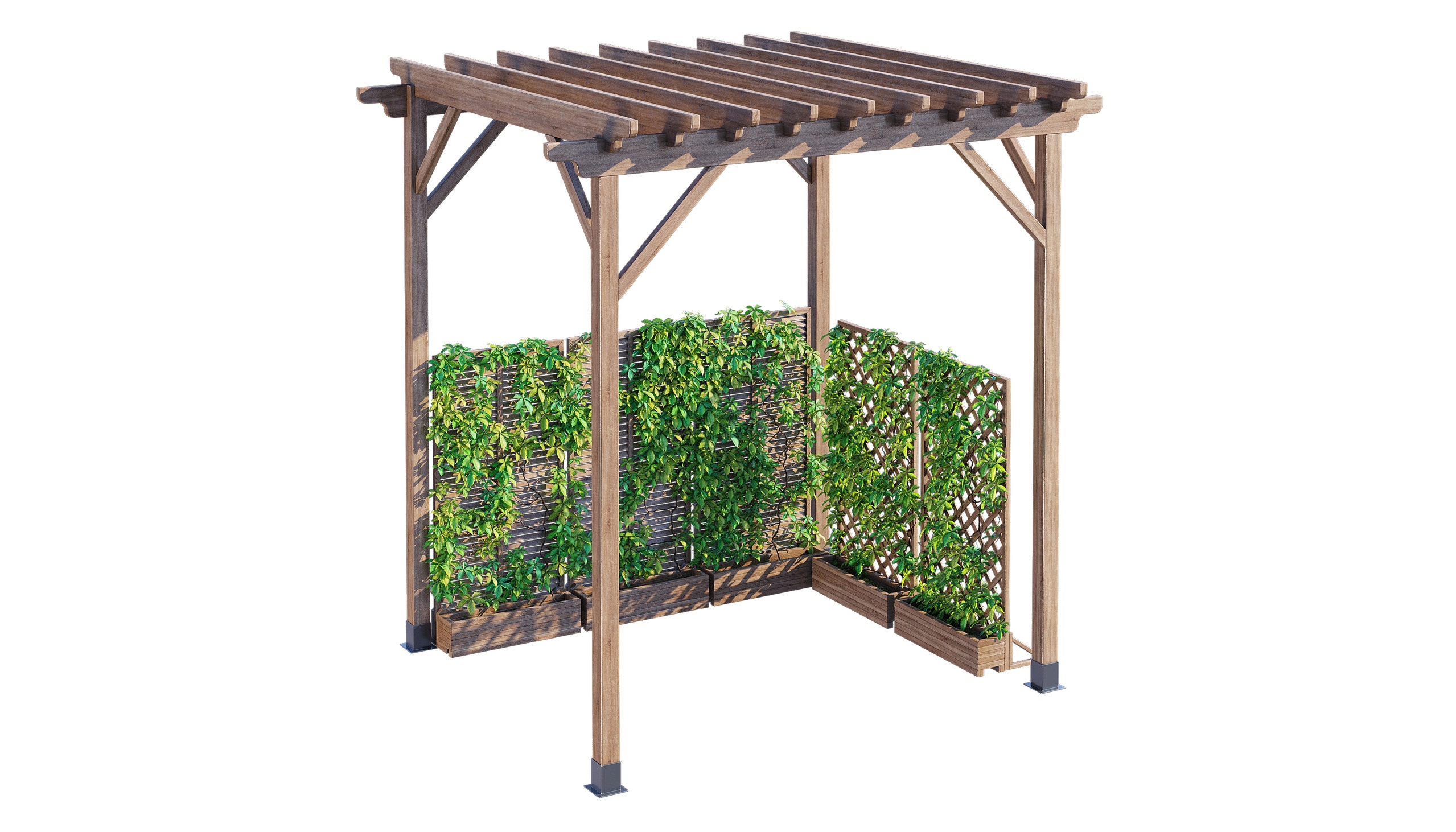 Media 1 for listing Wood Garden Pergola