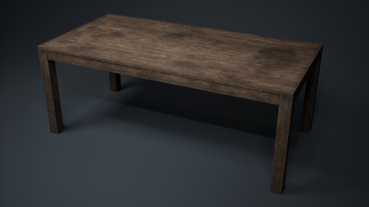 Media 1 for listing Modern Wooden Table