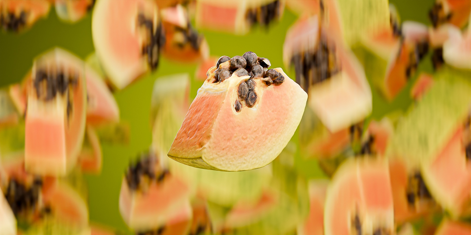 Media 1 for listing 3D Scan - Papaya Slice 2