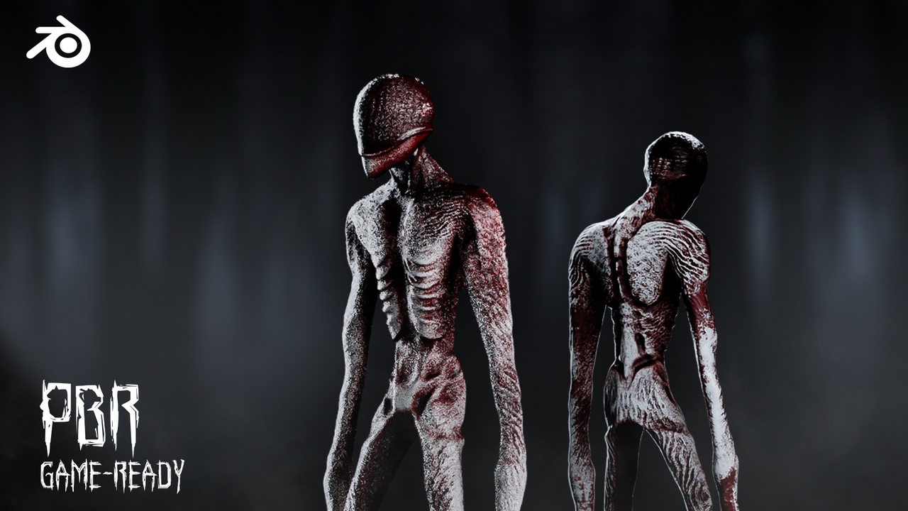 Media 1 for listing mutant humanoid monster 3D model