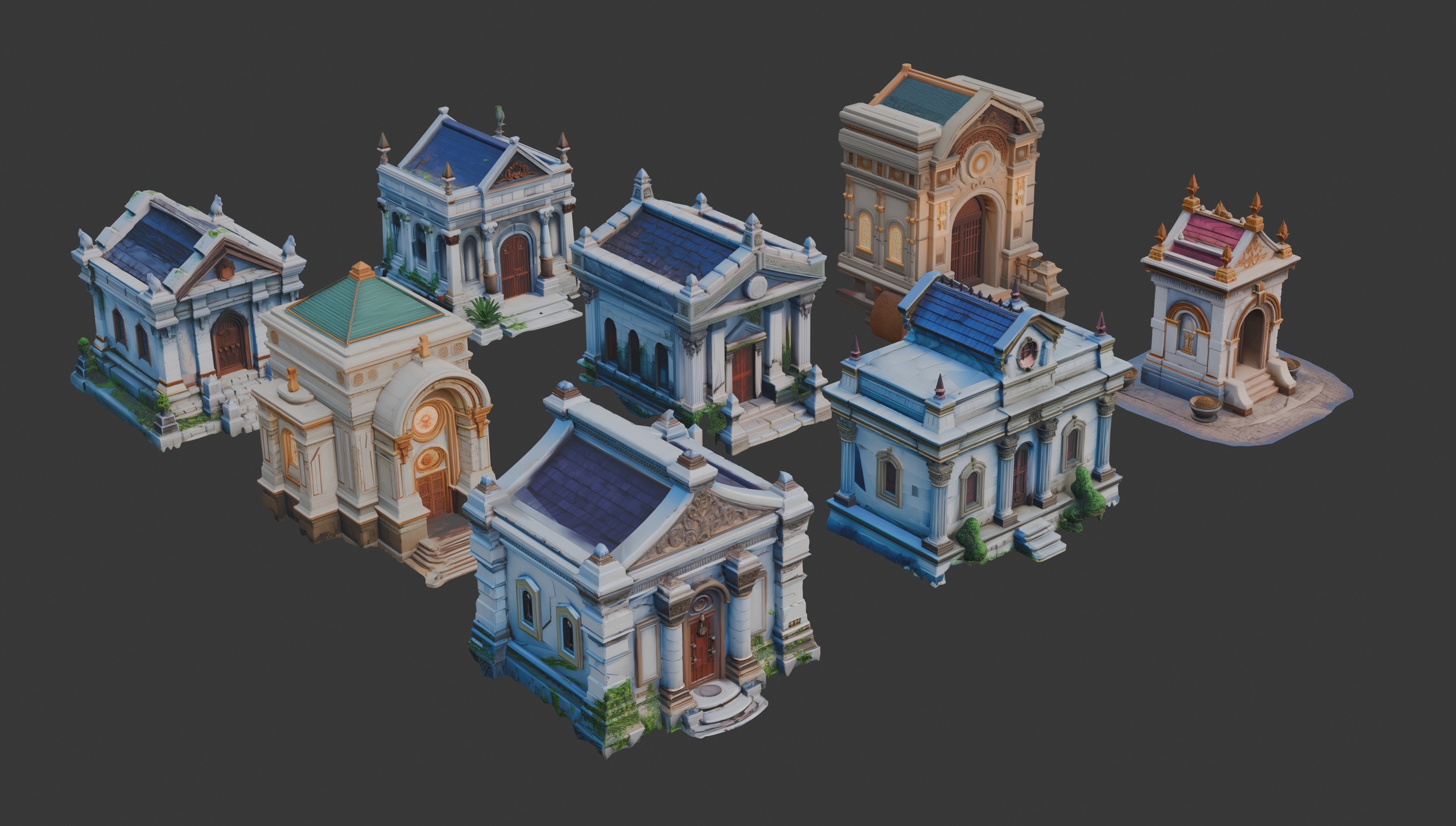 Media 1 for listing Stylized Tombs and Mausoleums