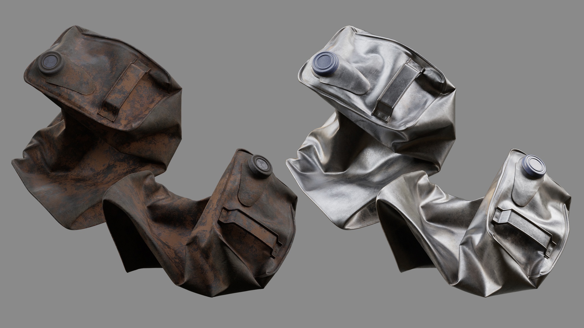 Media 1 for listing Crushed Paint Can Rectangular 04