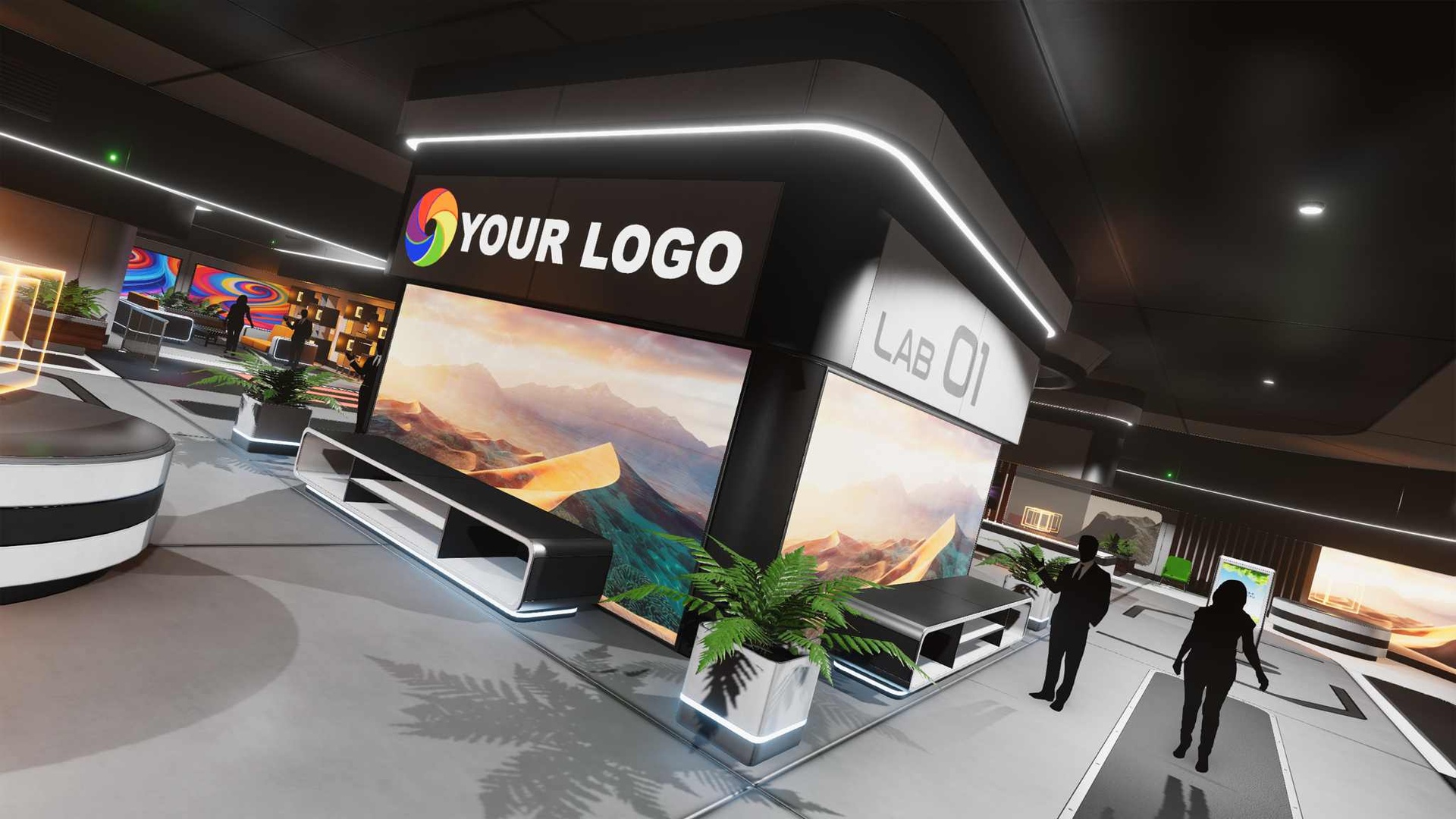 Media 1 for listing 3D Showroom Level Kit Vol 33
