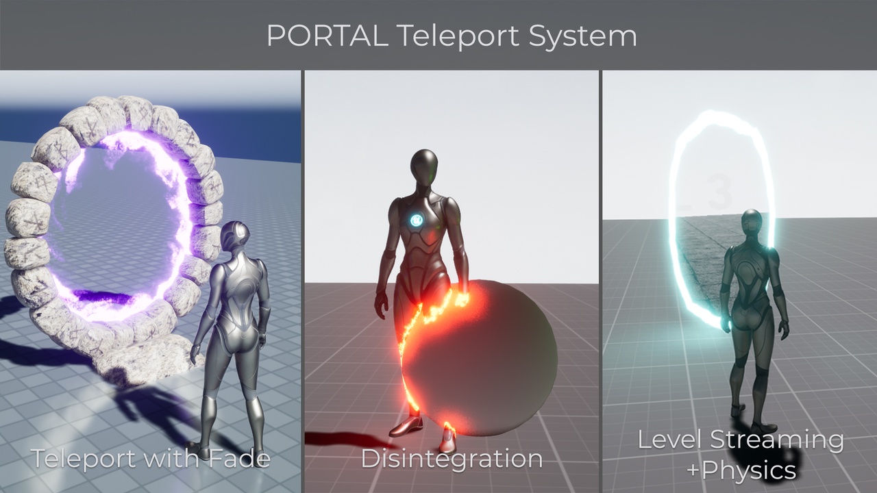 Media 1 for listing Teleport Portal Pack