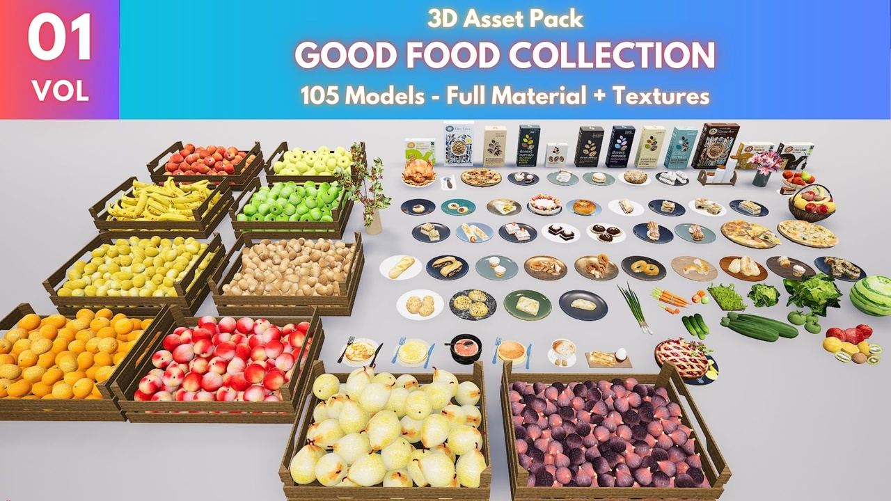 Media 1 for listing Good Food Pack 1