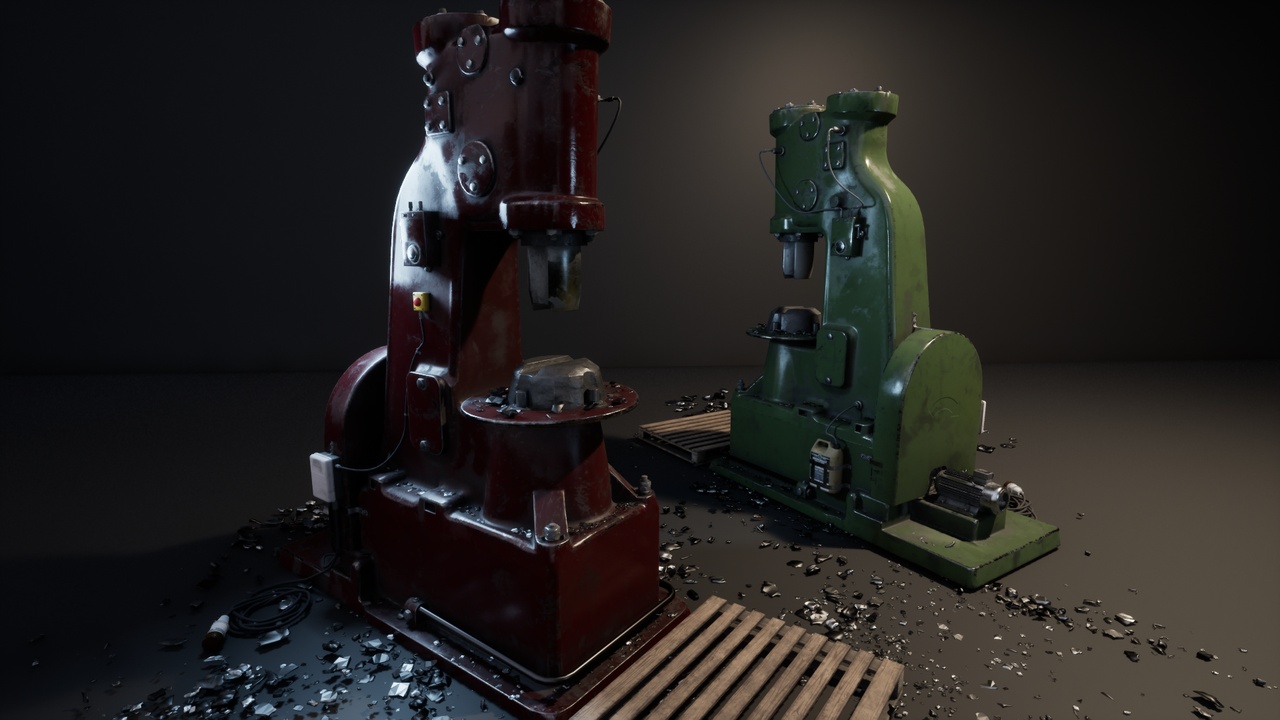 Media 1 for listing Industrial Power Hammer